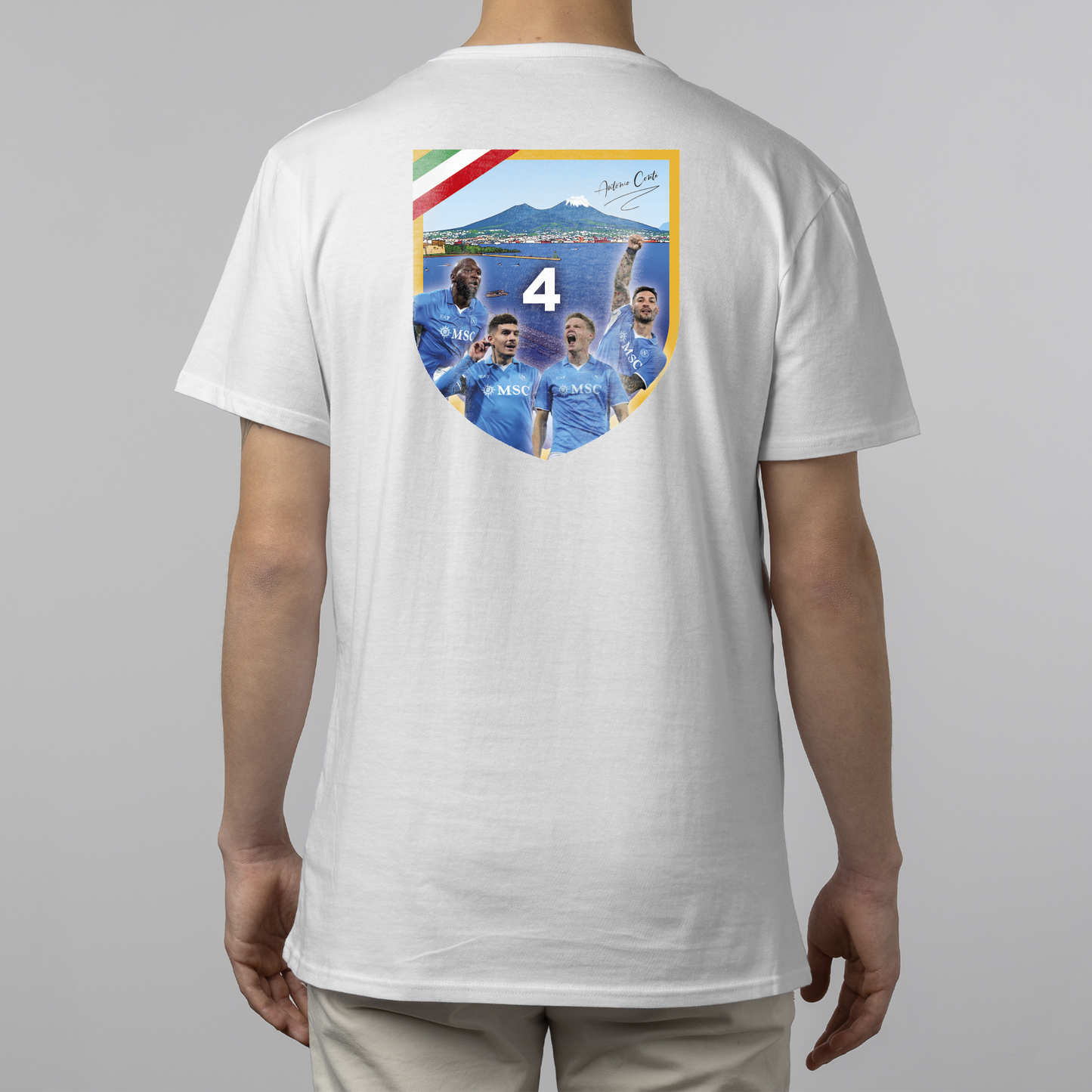 T-Shirt sperando nel Quarto scudetto