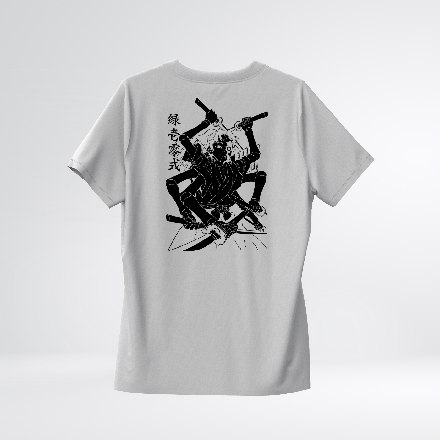 T-Shirt Gyomei Himejima - Demon Slayer doppia stampa
