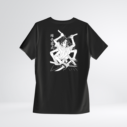 T-Shirt Gyomei Himejima - Demon Slayer doppia stampa